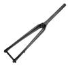 Garfo Dianteiro de Bicicleta Full Carbon para Estrada com Tubo Cônico e Eixo de Barril para Freio a Disco