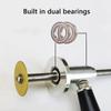 Inside Pipe Cutter for PVC Pipe Cutter Stainless Steel Plumbing Inside Cutter Tool Grit Cutting Wheel and Handle