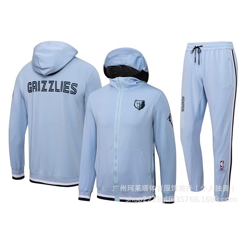 Maglia da allenamento da basket a maniche lunghe con cappuccio squadra NBA uomo Lakers Cavaliers Celtics Jazz Bulls Spurs Warriors