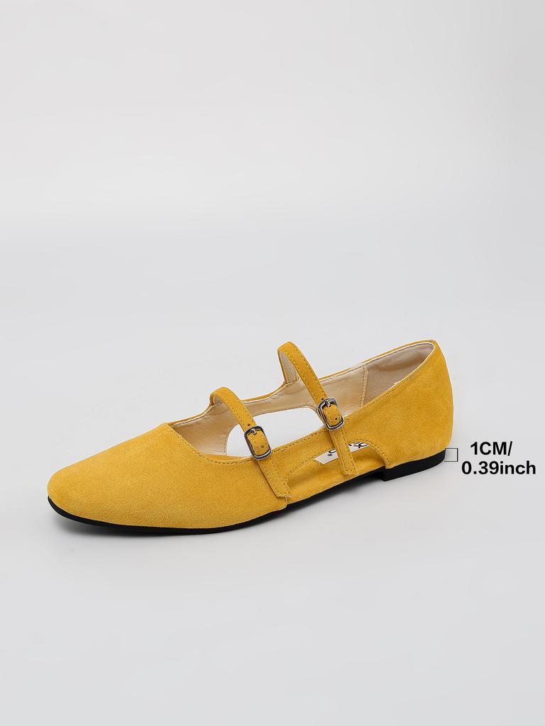 2025 new side empty flat-soled single shoes for women's summer outer wear, advanced sense, double-row one-word with soft-soled casual shoes, femini