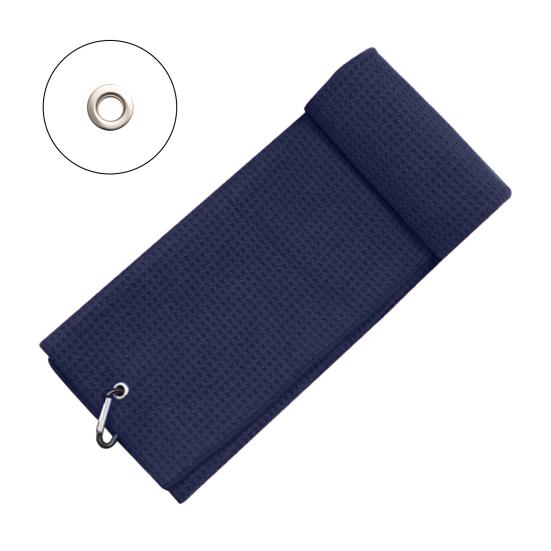 Microfiber Golf Towel with Carabiner Clip Waffle Pattern Super Soft Absorbent Golf Club