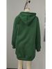 Women's Oversized Fleece Zip-Up Hoodie Sweatshirt - Autumn 2025 Jacket Coat