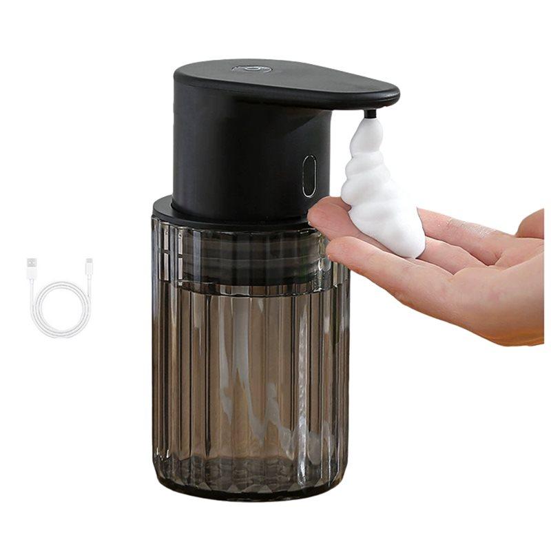 LITE-Automatic Foaming Soap Dispenser 300Ml Rechargeable Touchless Hand For Bathroom For Kitchen