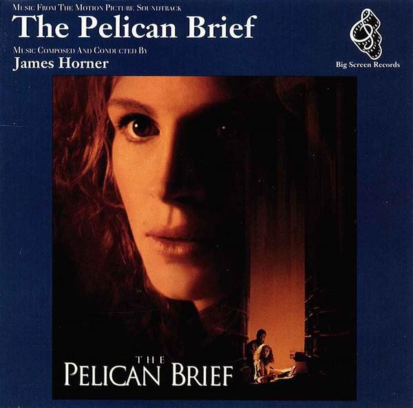 CD JAMES HORNER - The Pelican Brief (Music From The M 9245442 Big Screen Reco 1993 US Soundtracks & Musicals Used