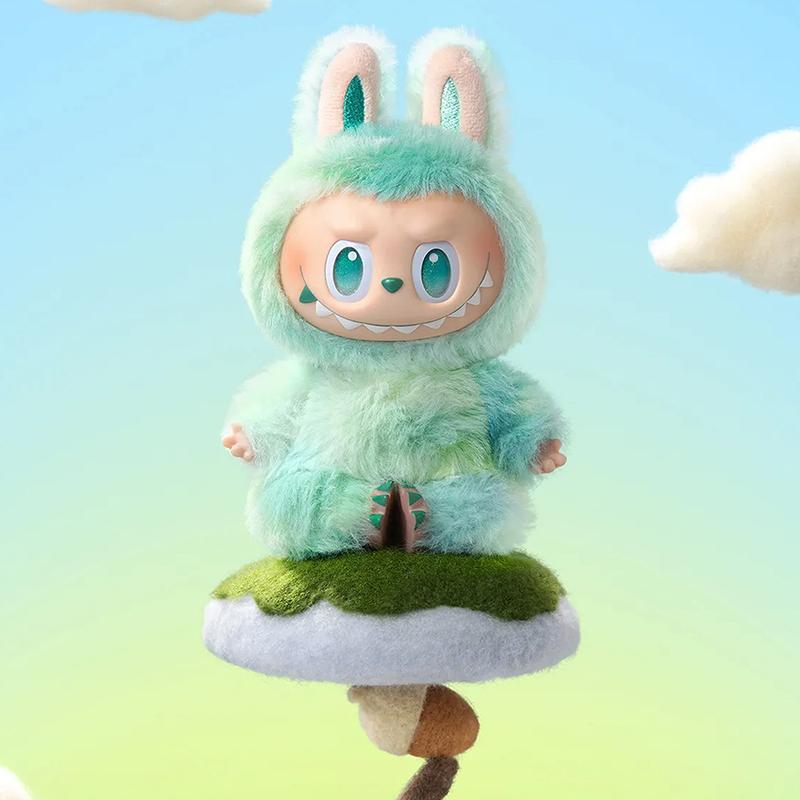 2025New 3.0 Labubu Plush Doll Keychain 3Rd Generation Blind Box Heartbeat Macaron Happy Guess Series Vinyl Plush Toy Trendy Play