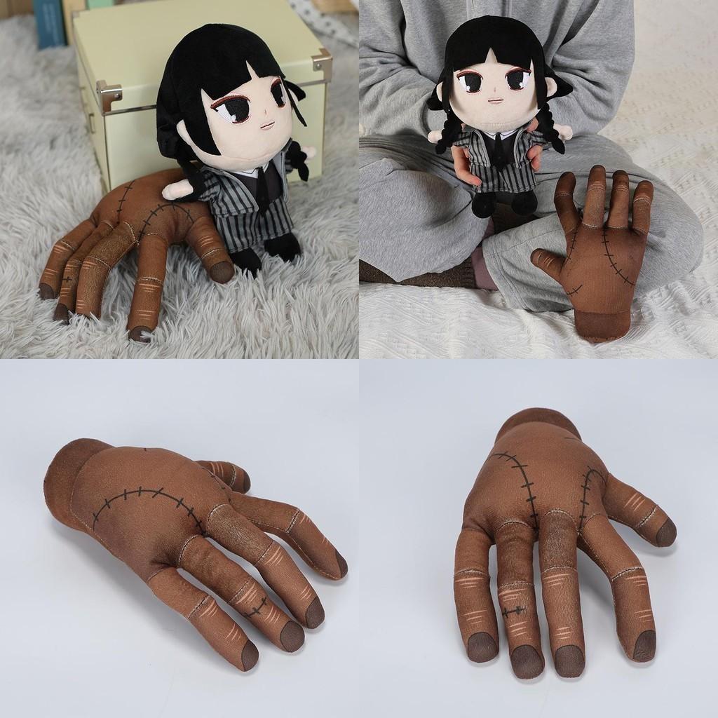 Addams Family Wednesday Doll Plush Toy 25cm Soft Gifts For Fans
