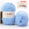 11g Velvet Yarn Plush Yarn For DIY Hand Knitting Crochet Crafts Bag Hat Doll Sweater Wool Soft Thin Colorful Coral Chenille Yarn