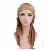 Fashion Women Wrinkle Long Turban Head Wrap Chemo Hat Beanie Muslin Hijab Girls Hats