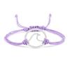Bohemian Wax Rope Braied Bracelet for Women Men Charm Waves Adjustable Bangles Lucky String Bracelets Friends Gift Wrist Jewelry