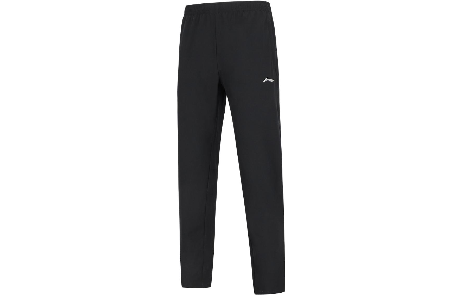 Li Ning Sports Life Collection Casual Pants Men s Black AYKT347-1 L