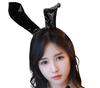 Naughty Angel Reverse Bunny Girl Cosplay Enamel Costume, Black, for Halloween