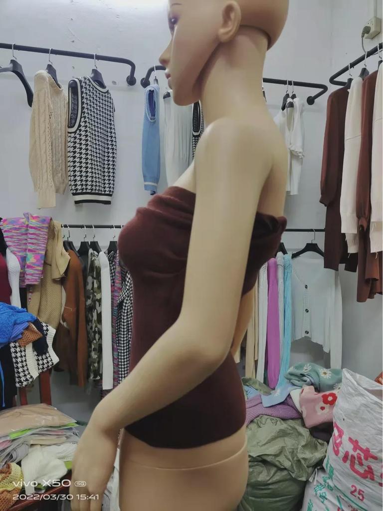 Damen 2024 Trendiges Rückenfreies Stricktanktop – Europäischer & Amerikanischer Stil