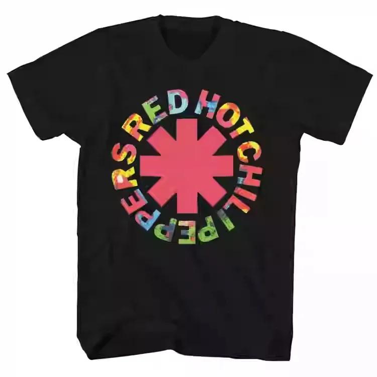 Casual Red Hot Chili T Shirts Peppers Cool Funny Men Women Cotton Short Sleeve Oversized Streetwear Children Boy Girl Summer Top