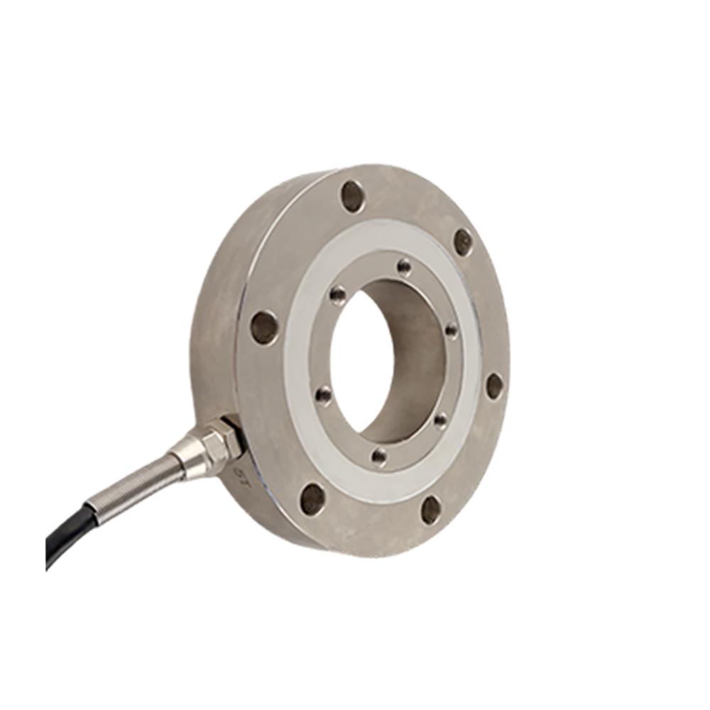 Annular Compression Load Cell Low Profile Pancake Sensor for Material Testing Machine Assembly Lines 4.Compatible with