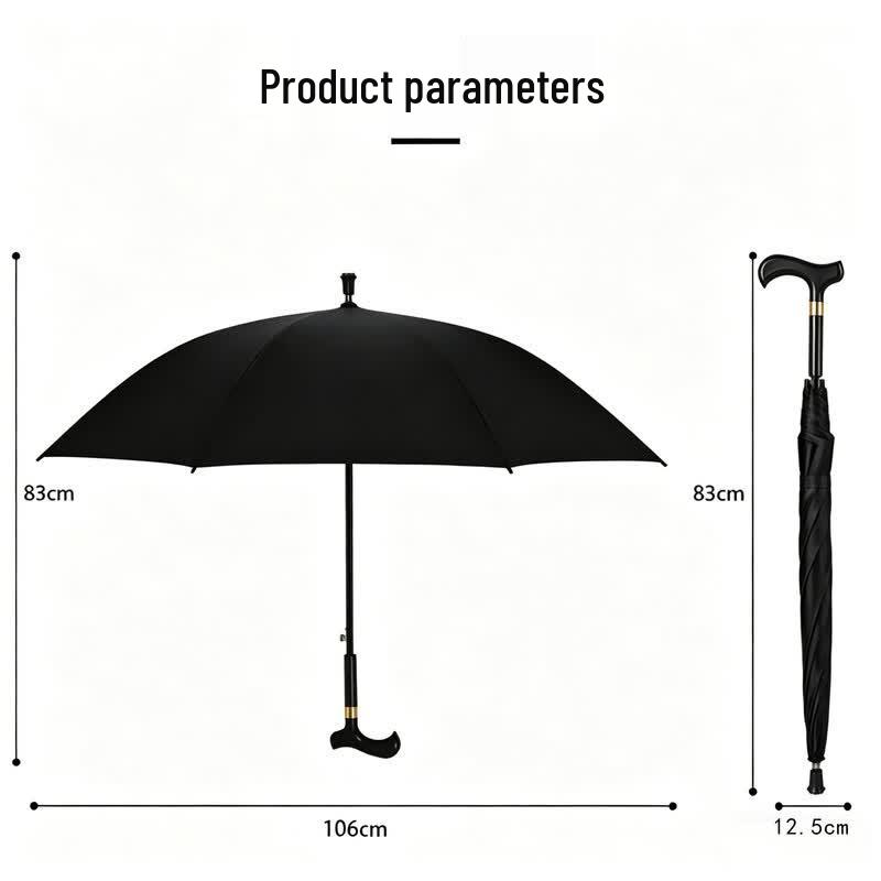 UV Protect Long Handle Walking Stick Umbrella