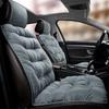 With Back Pad Winter Car Seat Cover Cotton Warm Velvet Car Seat Cushion   Auto Interio