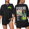 Rapper Feid Ferxxo Tour 2025 Tshirt Unisexs Women Clothing Fashion Hip Hop Tshirts Cotton Casual Oversized Short Sleeve T Shirts