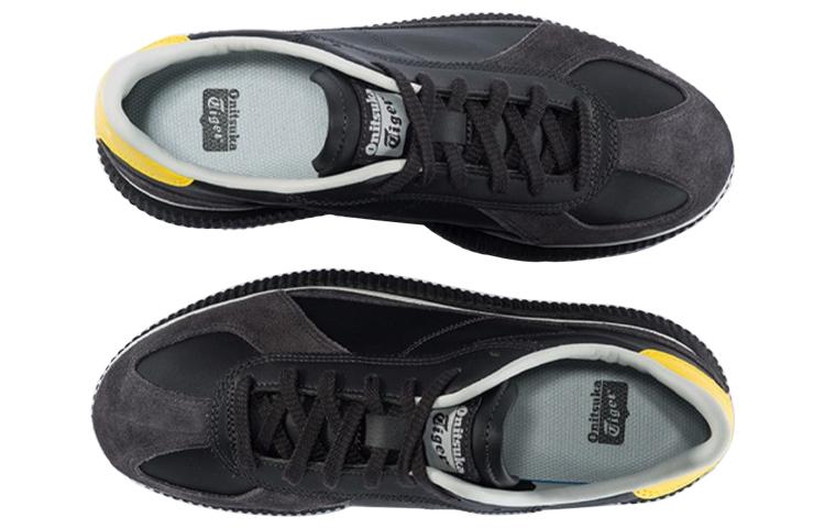 ONITSUKA TIGER Delecity Low-Top Skateboard-Schuhe Unisex Schwarz 1183a386-027