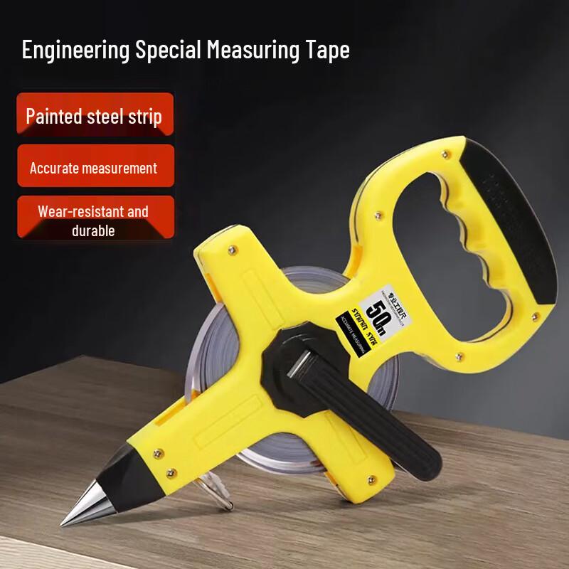 Junke 50m Portable Steel Tape Measure