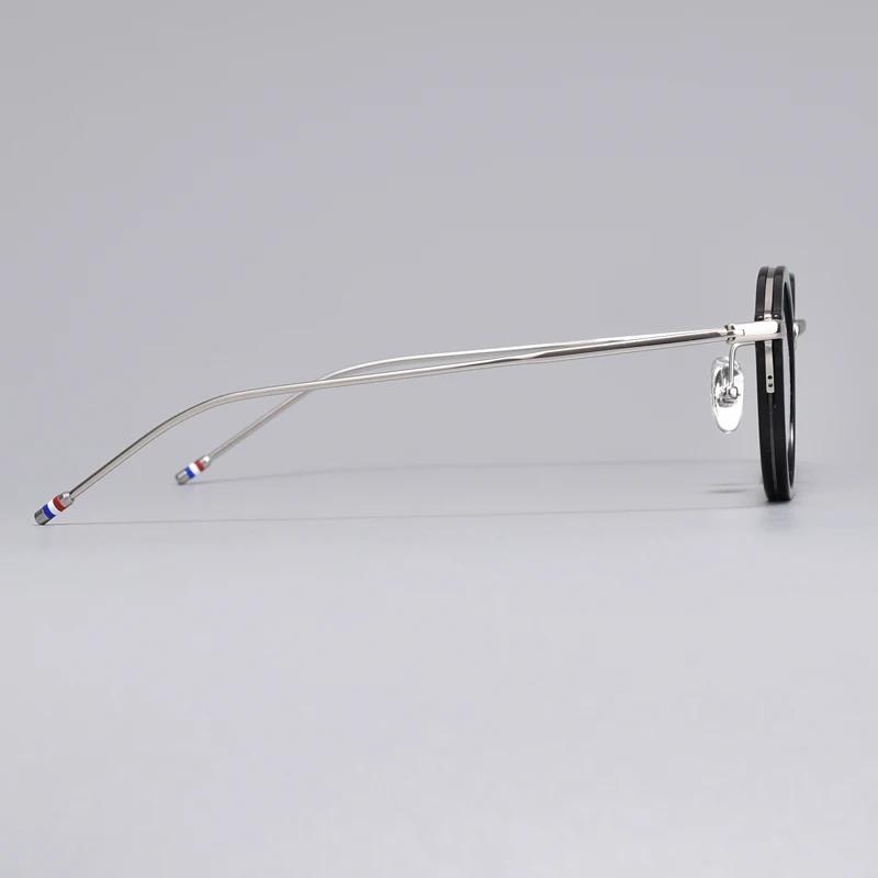 GENTLE Anti Blue Light Square Women Men Titanium Glasses Frame Optical Glasses TB011 Prescription Eyeglasses