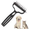 1PC Pet Deshedding Brush Pet Grooming Comb Stainless Steel Shedding Pet Comb Professional Hair Removal Brush for Dogs Cats