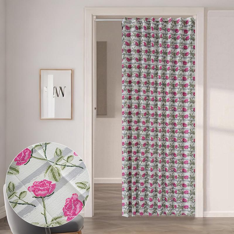 Door Curtain Princess Wind Dream Screen Curtain Balcony Living Room Study Dining Room White Window Screen Door Curtain Partition