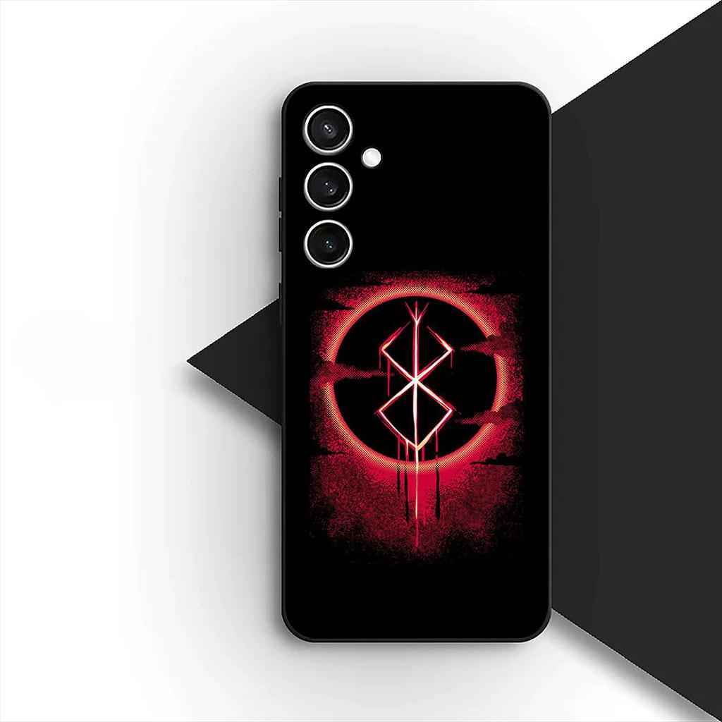 Berserk Cartoon Guts Phone Cover for Samsung Galaxy A07 A06 A05 A17 A16 A15 A25 A26 A27 A35 A36 A53 A54 A55 A57 Protective Case