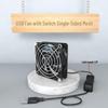 Soldering Smoke Extractor - 8cm USB 5V Exhaust Fan for Soldering Iron