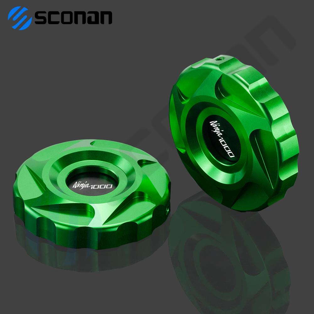 For Kawasaki Ninja1000 Ninja 1000 Motorcycle Accessories Hole Cover Rear Wheel Fork Decoration Cover Bracket Protector