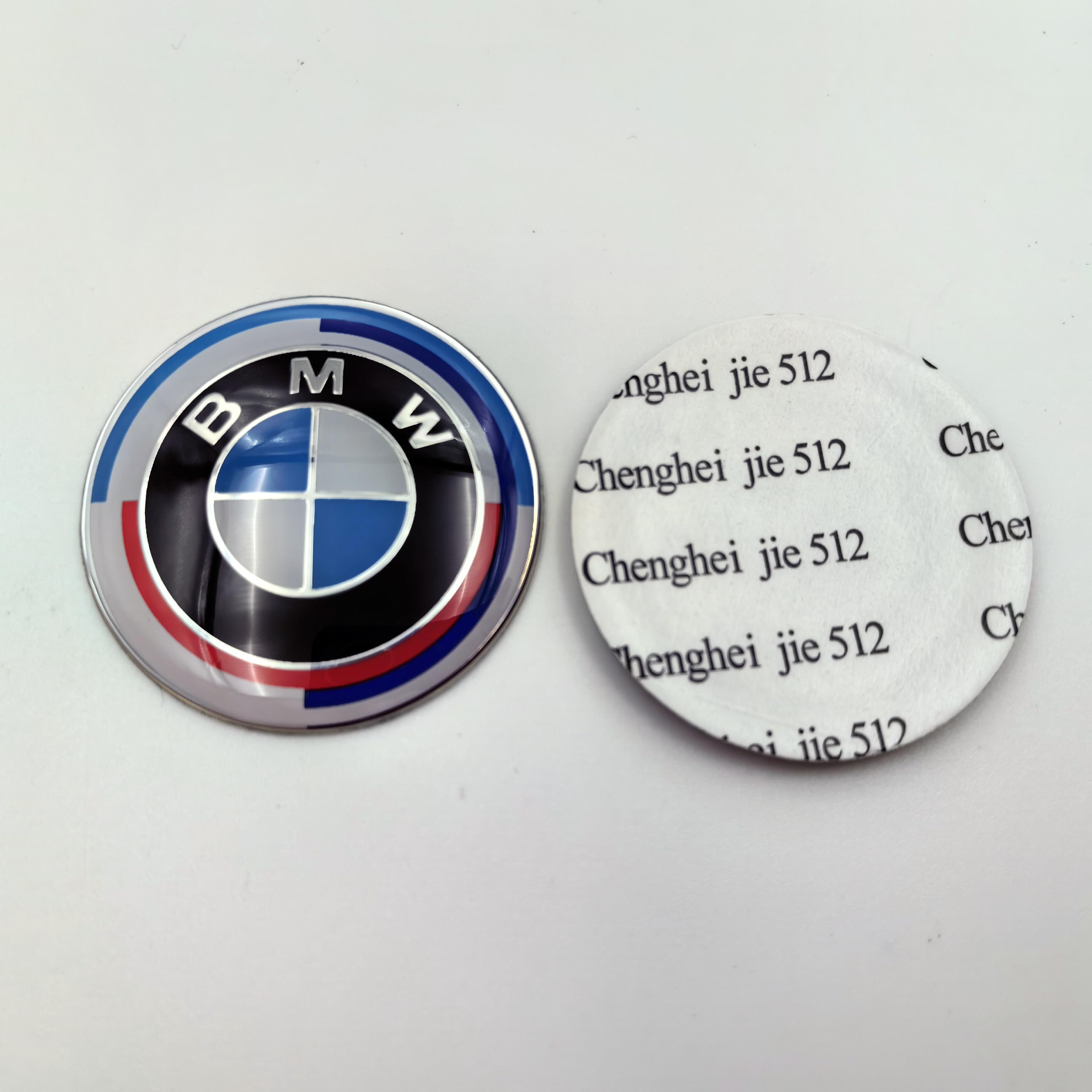 

1 шт. Наклейка-емблема на кермо автомобіля 45/47 мм Універсальна підходить для BMW E36 E39 E87 E60 E46 E53 E90 F10 F20 F25 F30 X3 X5