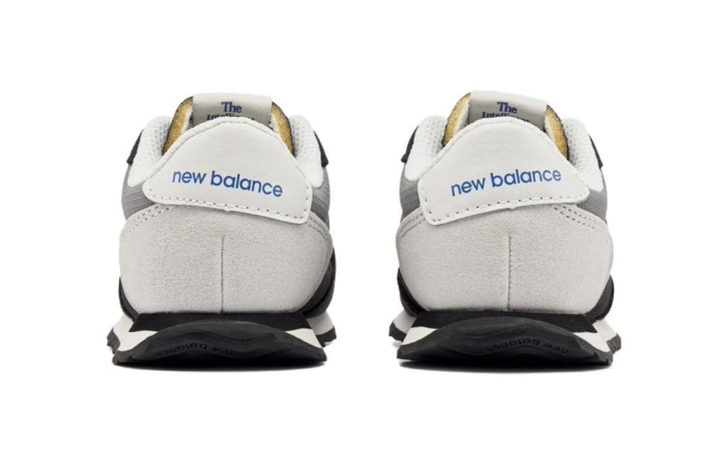 New Balance NB 237 Sports Abrasion Resistant Low Top Toddler Shoes Black Gray Infant And Toddler IH237TG
