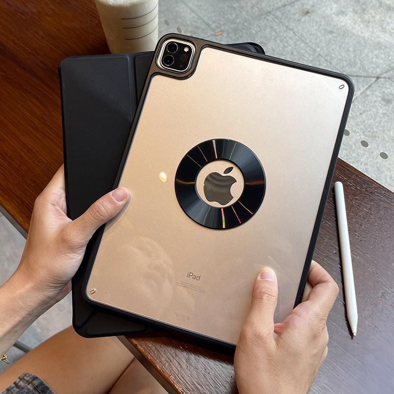 Slim Magnetic Folio Case IPad Pro Air 8 10th Gen 10.2 Inch With Stand Support No Pencil Slot Acrylic Full Cover