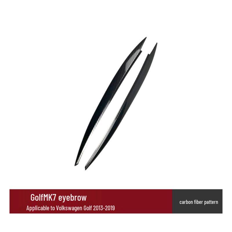 Volkswagen Golf 7 MK7 13-19 Headlight Eyebrow Car Sticker Decoration Accessories