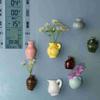 Refrigerator Magnets Creative Vase Fridge Magnets Decorative Magnets for Office Kitchen Classroom Locker Whiteboard