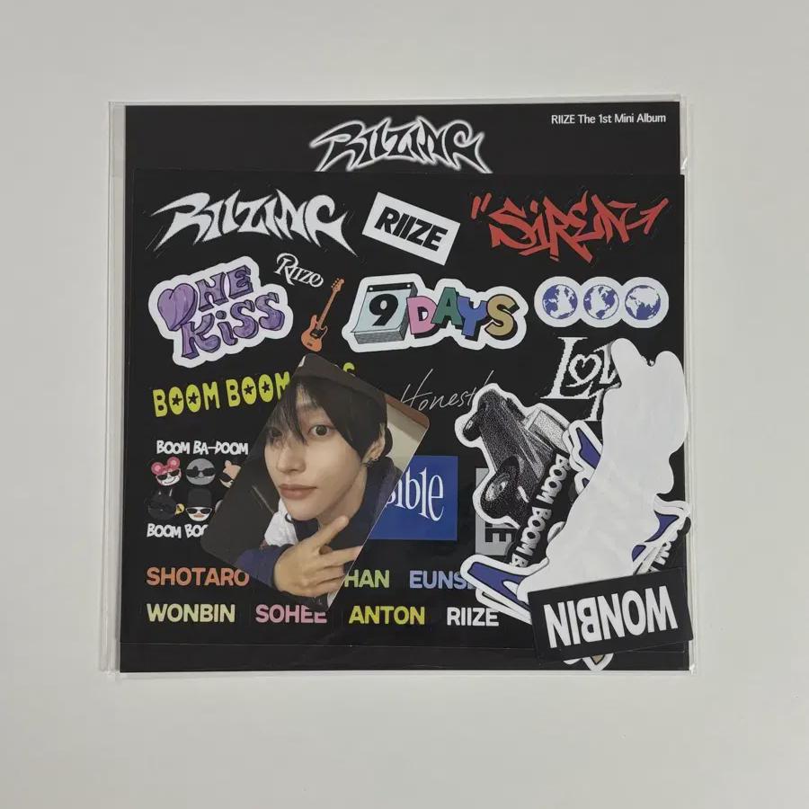 

Riize Wonbin Removable Sticker Sealed