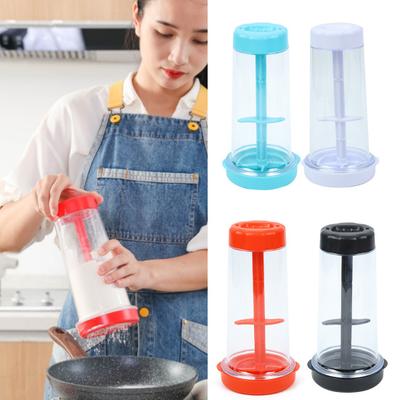 Setaccio Rotativo per Farina Grande Capacità Tazza Trasparente per Miscelare la Farina Portatile Tapioca