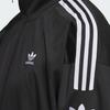 Adidas Originals RT TT U2 Comfortable Sports Casual Windproof Retro Stand Collar Striped Jacket Unisex Jacket Black JL8396