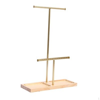 Jewelry Display Rack for Store, Simple Holder Necklaces And Earrings