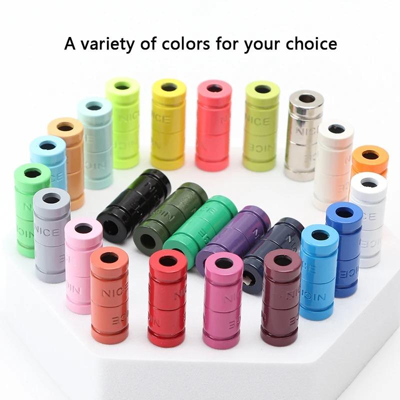Elastic Shoelaces Ties Nice Circular Capsule Locked Shoelace Children Adult Lazy Shoelace Decorations Shoe Accessries