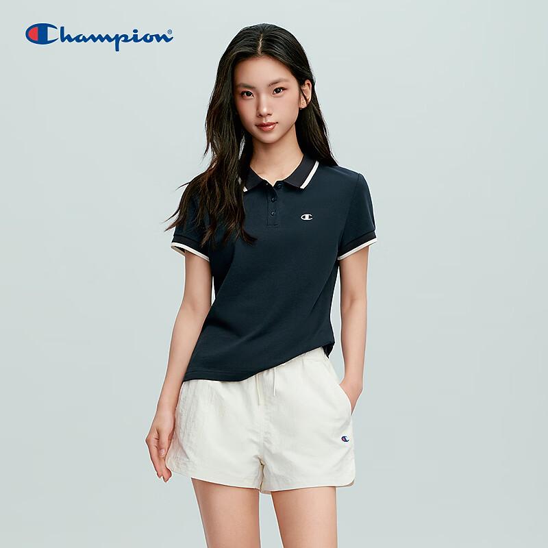 Champion Women s Short Sleeve Cotton Polo Shirt L