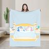 Pudgy Penguin  Merch Blanket Ultra-Soft Fleece  Throw Blankets Relax Bedding Throws