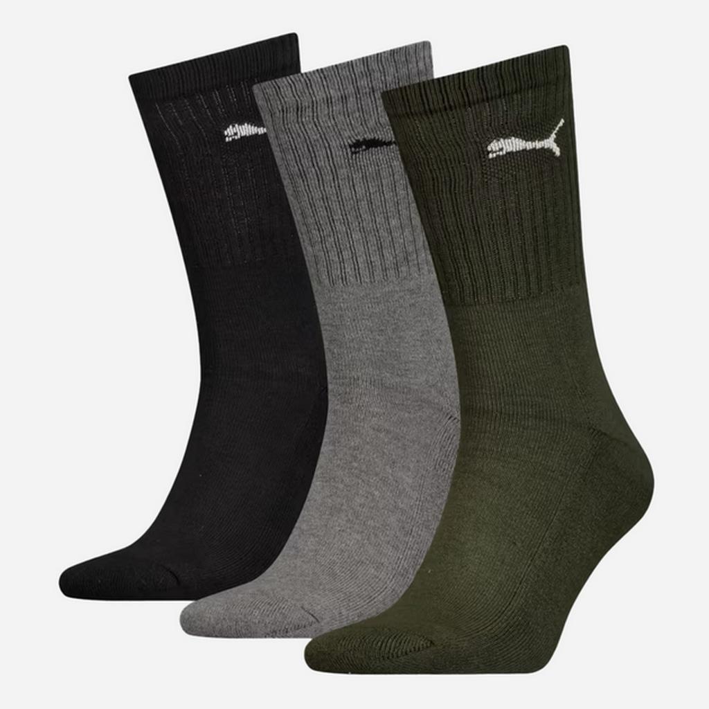 Puma Sport Crew Socks 3-Pack 88035528 Size 35-38