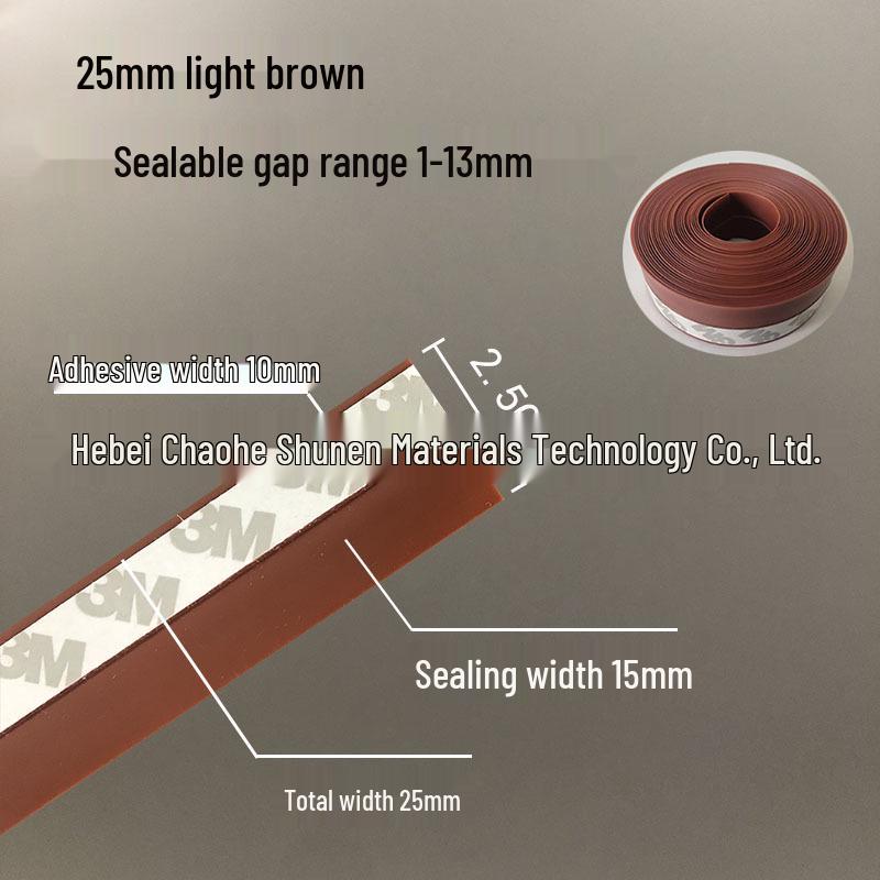 Multifunktionale selbstklebende Fenster- und Türdichtungsleiste - Winddicht, Kältefest, Schallschutz