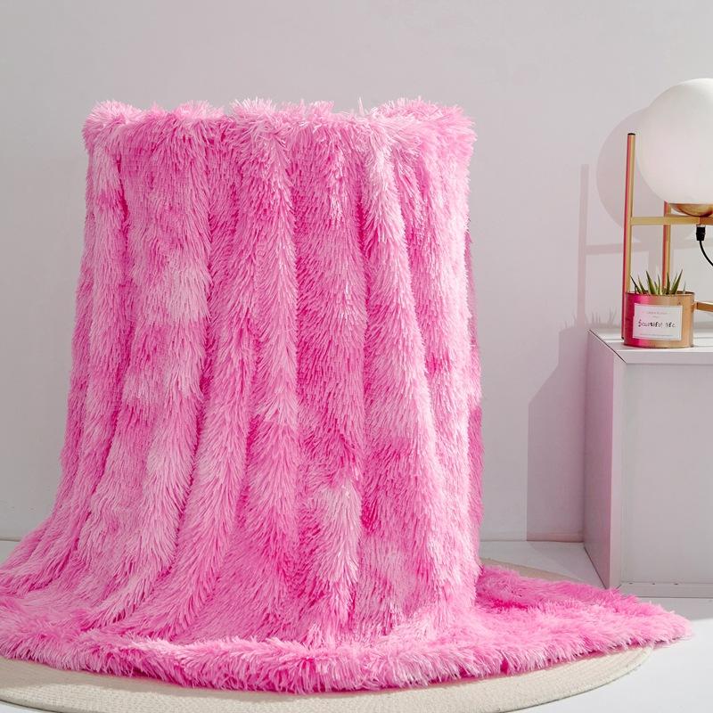 Decorative Extra Soft Fuzzy Faux Throw Blanket Reversible Long Hair Shaggy,Fluffy Cozy Plush Comfy Microfiber Fleece Blankets for Couch Sofa Bedroom