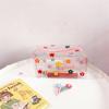 PVC Kosmetikkoffer Transparent Wasserdicht Damen Tasche Federtasche Kosmetiktasche Stiftebox Make-up Tasche
