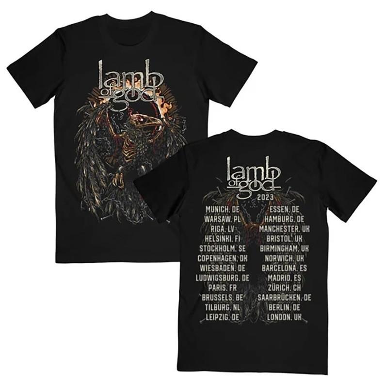 2 Sides Lamb Of God Band Tour Unisex TShirt S5XL MC1579 Unisex T-Shirt XXXXL