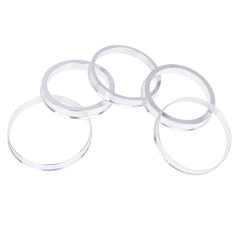 Aluminum Alloy 4Pcs Wheel Hub Center Ring Car Wheel Bore Collar 66.1-57.1,67.1-57.1,67.1-60.1,67.1-66.1,74.1-72.6