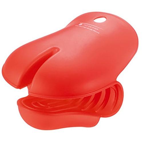 

GS Home Products Japan GS Silicone Half Mitten, Red, 0002-599R