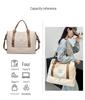 Portable Travel Bag with Large Capacity, Shoe Compartment, and Wet/Dry Separation for Swimming and Fitness