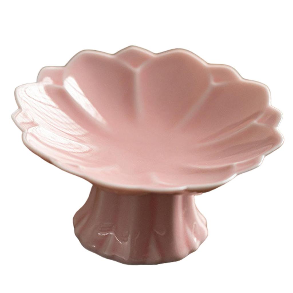 Ceramic Tray Serving Platter Multiuse Decoration Party Dessert Tray Fruit Bowl for Appetizer Dessert Fruit Holiday Kitchen